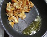 鶏皮とキャベツの炒め物作り方4写真