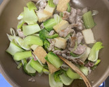 簡単✨厚揚げと青梗菜のしょうが醤油炒め作り方6写真