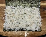 大葉が香る✨秋刀魚の巻き寿司作り方4写真
