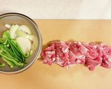 【取分けレシピ】スタミナ炒め作り方1写真