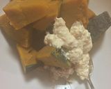かぼちゃとツナのタルタルソース和え作り方3写真