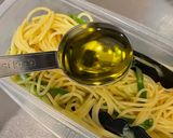 わさびとオリーブオイルのパスタ作り方3写真