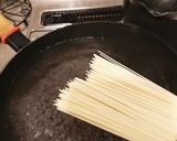 鶏皮de-麺スープ作り方5写真