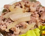 豚肉の味噌マヨ弁当作り方1写真