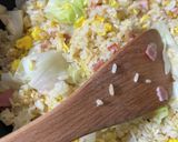 レタスチャーハン☆ピーマンの豚肉巻き弁当作り方3写真