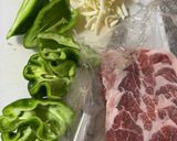 レタスチャーハン☆ピーマンの豚肉巻き弁当作り方5写真