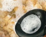 れんこん入り海老団子のとろみ汁作り方12写真