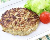 きのこたっぷり！簡単ハンバーグ作り方9写真
