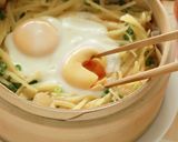 タラモチーズの巣ごもり卵作り方3写真