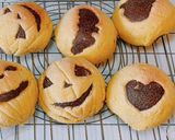 ハロウィン★かぼちゃメロンパン作り方15写真