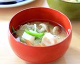 ピーマンのお味噌汁作り方21写真