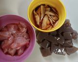 炊飯器で和風冷凍野菜ミックスの筑前煮作り方2写真