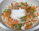 鯖竜田揚げ野菜たっぷり南蛮(鶏肉でも)作り方6写真
