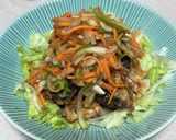 鯖竜田揚げ野菜たっぷり南蛮(鶏肉でも)作り方9写真