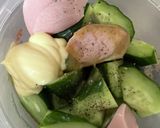 すぐ出来る☆ソーセージと胡瓜のマヨサラダ作り方2写真