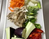 フライパン一つ☆野菜たっぷり牛肉プルコギ作り方1写真