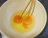 我が家のお弁当用☆卵焼き作り方1写真
