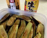 茄子の焼き浸し〜生姜ポン酢〜作り方5写真