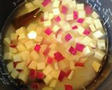 簡単炊飯器でホクホクさつま芋ご飯お肉入り作り方3写真