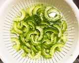 ゴーヤとツナのペペロンチーノ作り方1写真
