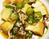 じゃがいもと蓮根のオクラ甘酢あんかけ作り方15写真