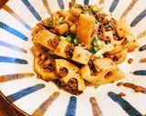 簡単！れんこんと合挽き肉の甘辛炒め☆作り方6写真