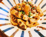 簡単！れんこんと合挽き肉の甘辛炒め☆作り方6写真