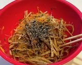 ごぼうのはりはりサラダ作り方4写真