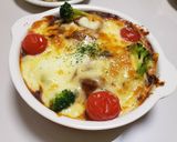ミートドリア 【ハンバーグアレンジ】作り方5写真