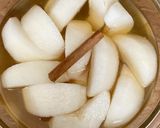 レンジで簡単！シナモン香る梨のコンポート作り方5写真