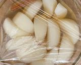 レンジで簡単！シナモン香る梨のコンポート作り方6写真