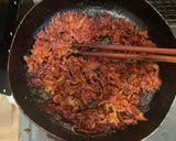 簡単ビビンバ風丼作り方3写真