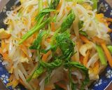 ダイエット❀もやしの炒り煮ごま油風味作り方8写真