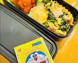 早!ほうれん草ベーコンのオープンオムレツ作り方7写真
