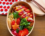 超時短！スクランブルエッグオムライス弁当作り方8写真