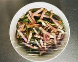 しめじとベーコンとピーマンのレンジ蒸し作り方3写真