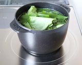 簡単に美味しい【空芯菜と卵の中華スープ】作り方2写真