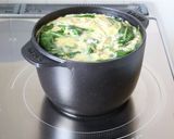 簡単に美味しい【空芯菜と卵の中華スープ】作り方3写真