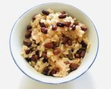 小豆で簡単、炊飯器で作る4合お赤飯作り方6写真