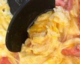 トマトとチーズのスクランブルエッグ作り方3写真