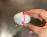 【丁度良い】冷蔵庫からそのまま！半熟卵作り方5写真