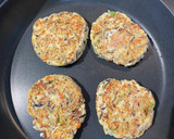 もっちもち☆ひじきと野菜の豆腐お焼き☆作り方5写真