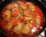 赤と白のロールキャベツ❨(@≧↺≦@)❩作り方4写真