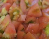 いかとトマトのにんにく炒め作り方2写真