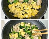 麺つゆで簡単＊豚肉と小松菜のとろみ炒め＊作り方8写真