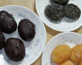 お彼岸のおはぎ♡つぶあん•きな粉•黒ゴマ作り方5写真