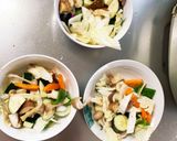 レンジ肉無ガリマヨ照り焼き味白菜回鍋肉風作り方11写真