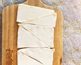 材料4つ 簡単チョコクロワッサン作り方1写真