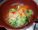 ワラサの尾の身で甘酢あんかけ作り方4写真