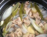 豆もやしクッパ（콩나물국밥）。作り方1写真